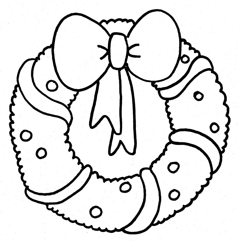 795x800 Christmas Coloring Pages Wreaths 19 Christmas Wreaths Coloring