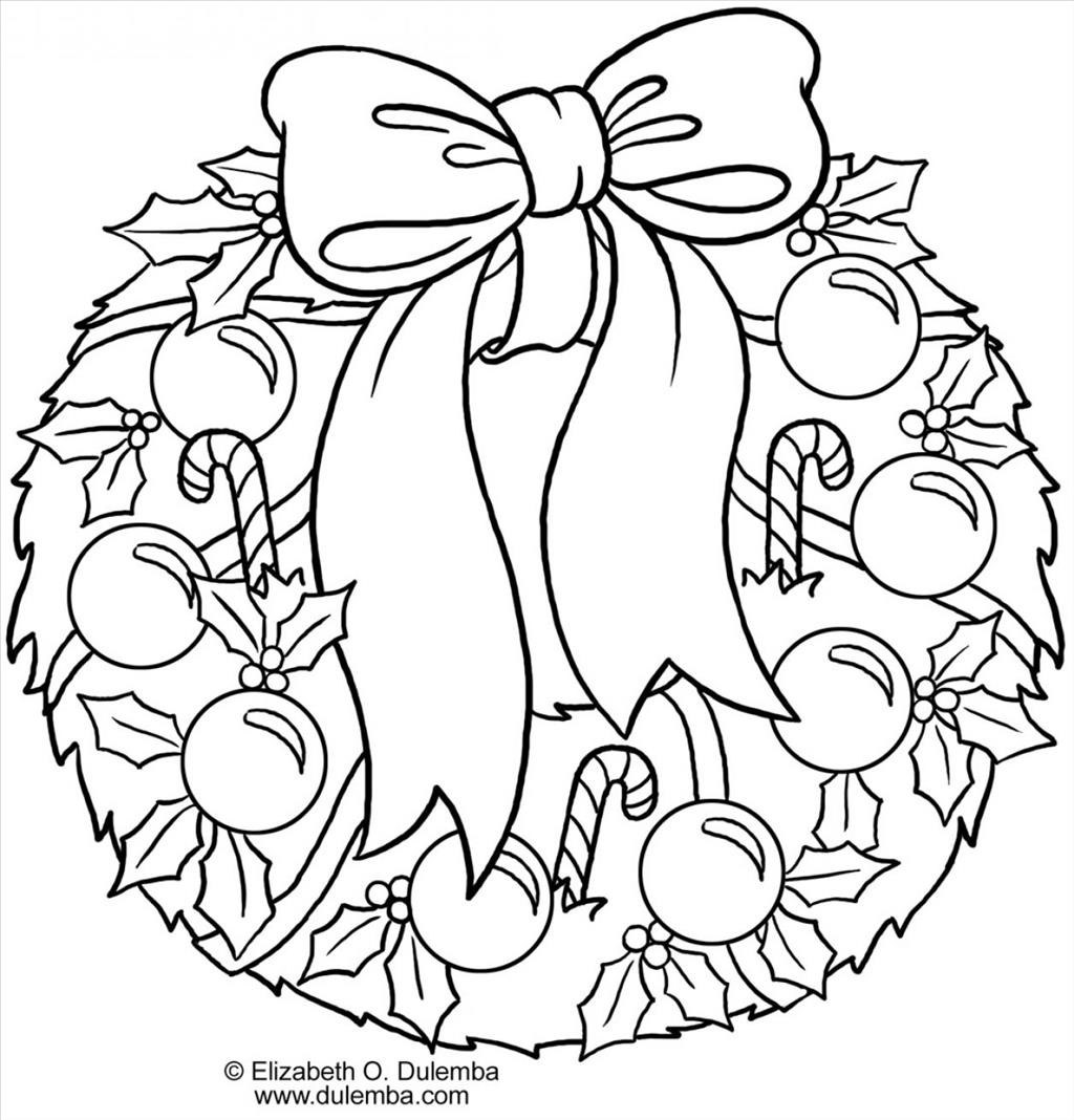 1024x1068 Advent Wreath Coloring Page