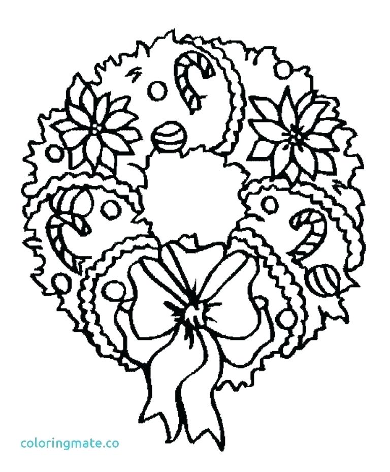 768x929 Advent Wreath Coloring Pages Printable