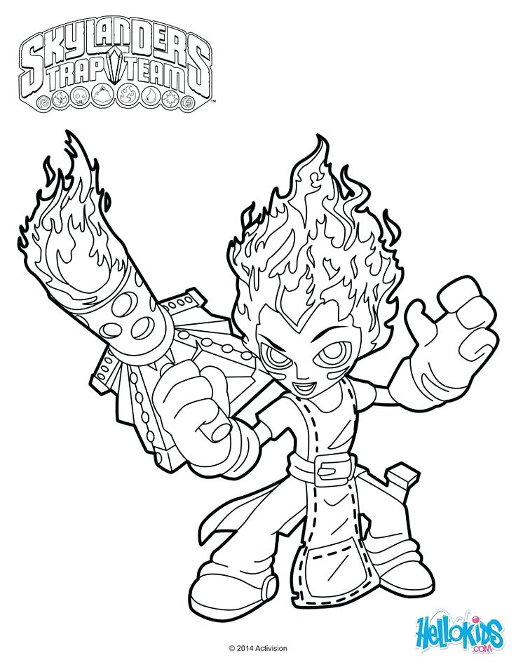 736x951 Skylander Coloring Page Printable Coloring Pages Printable