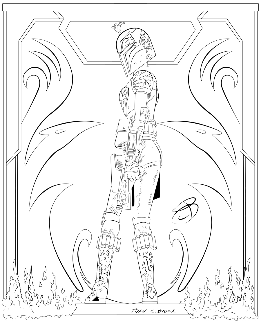 900x1116 Star Wars Rebels Chopper Coloring Little Mermaid 2 Pictures