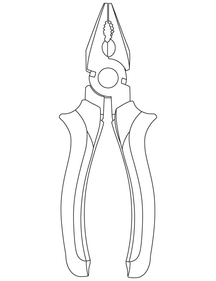 720x936 Pliers Coloring Pages Gage