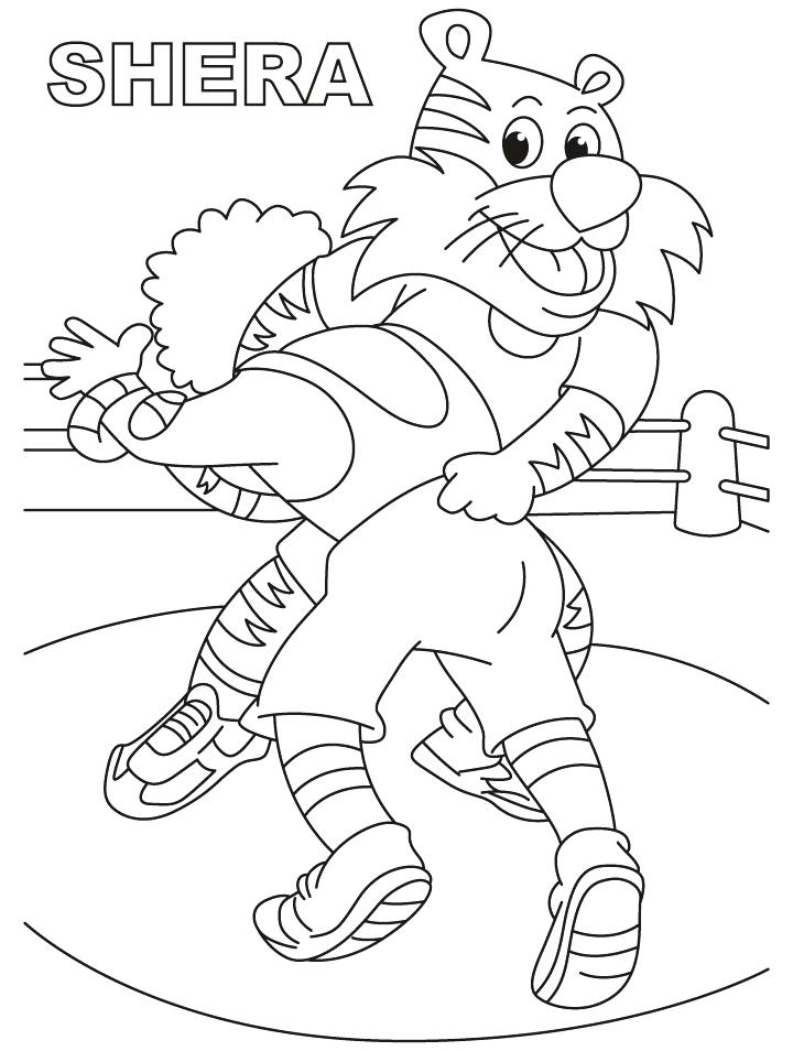 720x954 Wrestling Color Pages Wrestling Coloring Page Kane Wrestling