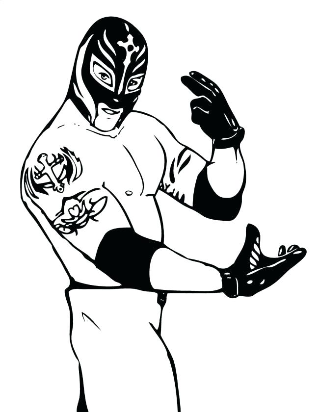 650x840 Wrestling Color Pages Wrestling Color Pages Coloring Pages