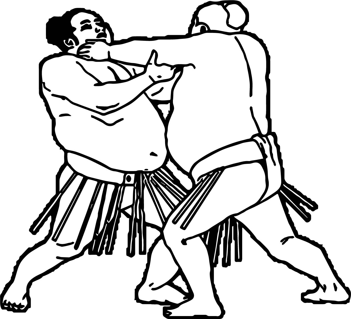 1429x1299 Sport Fight Graphics Sumo Wrestling Coloring Page Wecoloringpage