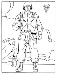 236x305 Armed Forces Day Coloring Pages Ww1 Us Marine, Sailor, Amp Soldier