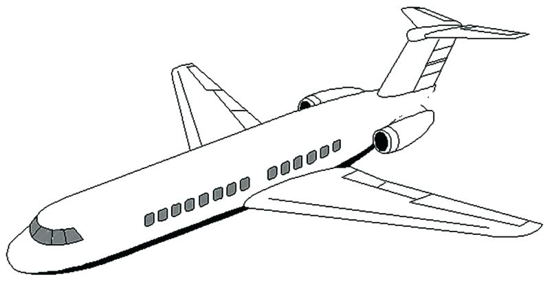 800x409 A Is For Airplane Coloring Page Coloring Airplane Coloring Pages