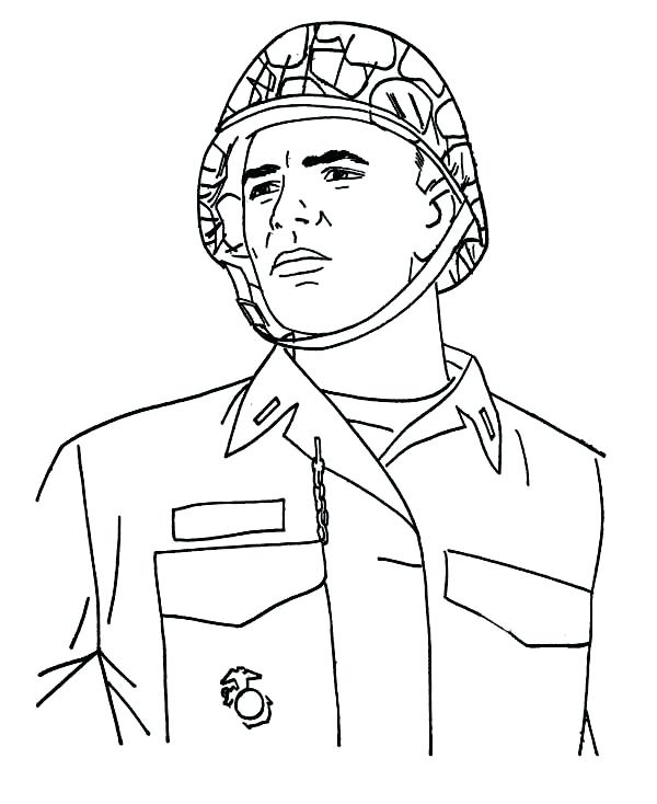 600x734 Soldier Coloring Pages World War 2 Coloring Pages Printable Army