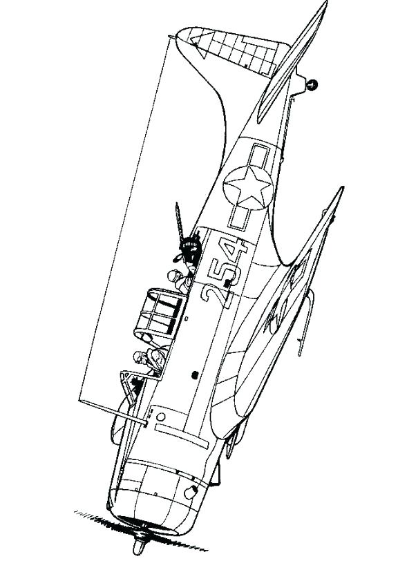 576x812 Ww2 Coloring Pages Wellington Bomber World War 2 Aeroplane