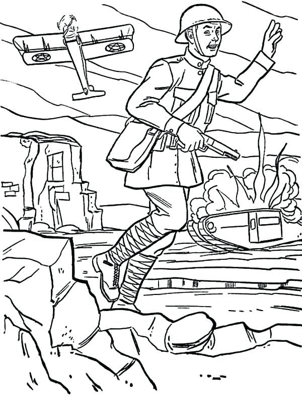 600x790 World War 2 Coloring Pages Printable World War 2 Coloring Pages