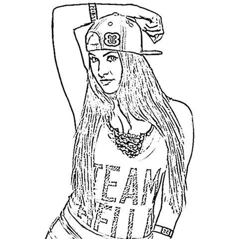 480x480 Wwe Coloring Pages