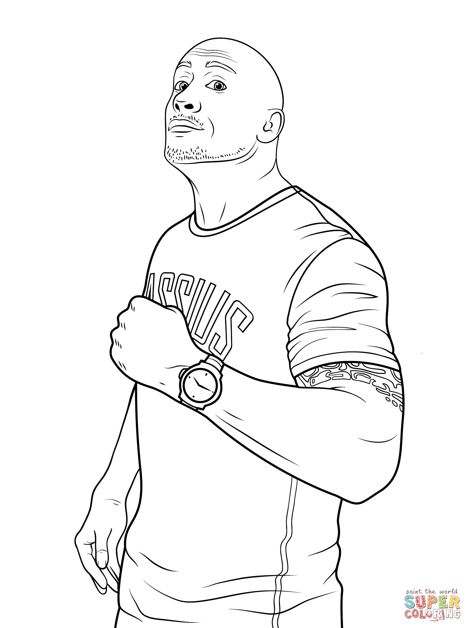 1526x2046 Wwe Coloring Pages Games Wwe Free