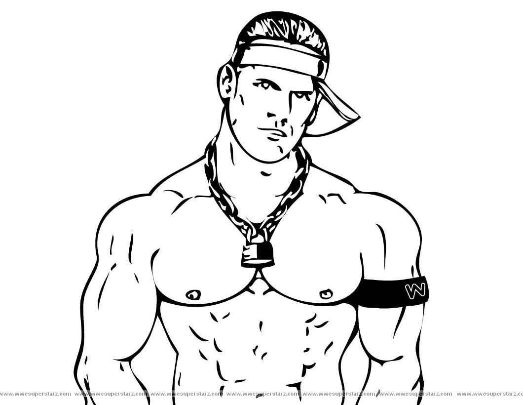 1060x820 Free Printable Wwe Coloring Pages For Kids Free Printable