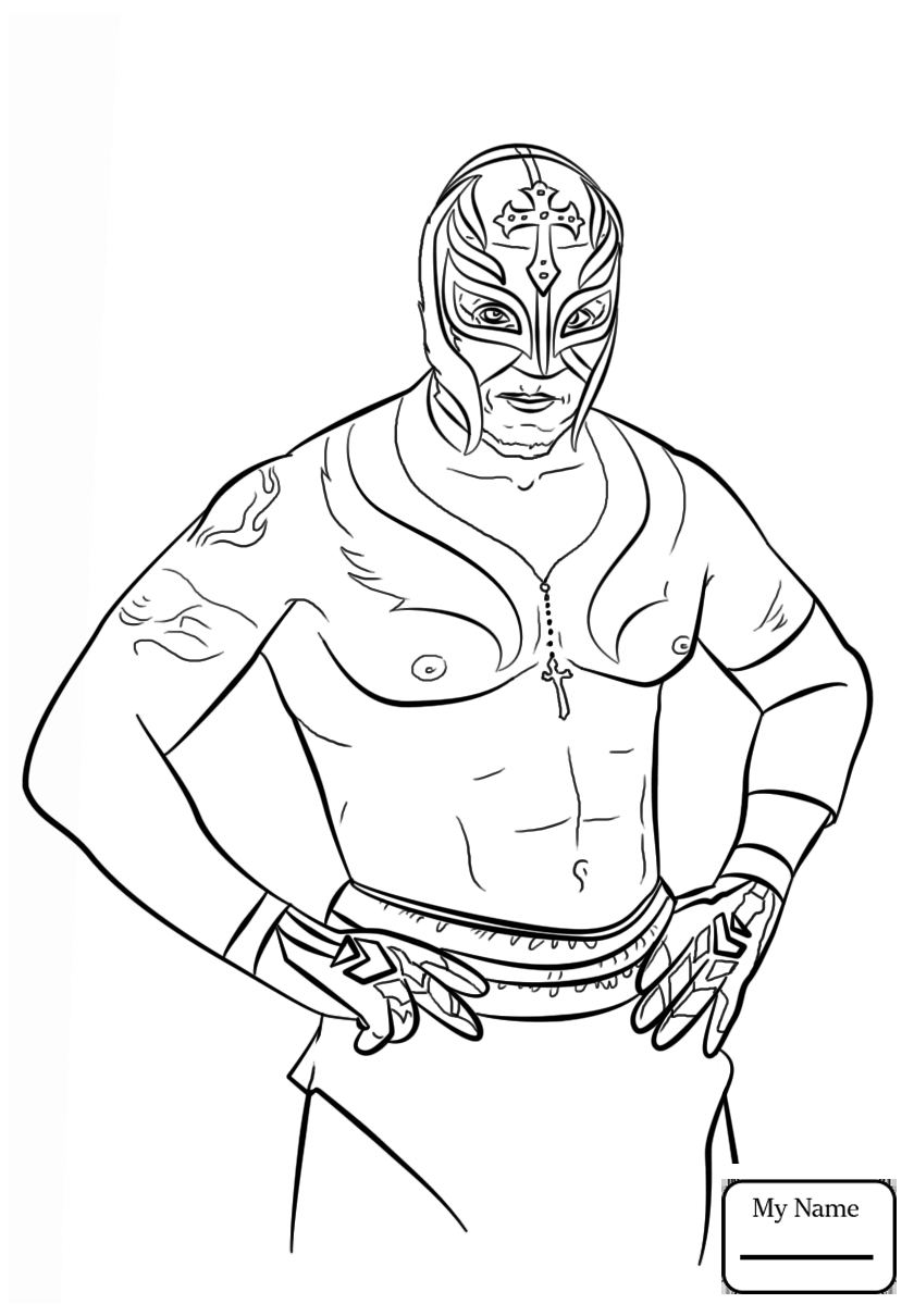 840x1210 Awesome Sports Wwe Booker T Wwe Coloring Pages