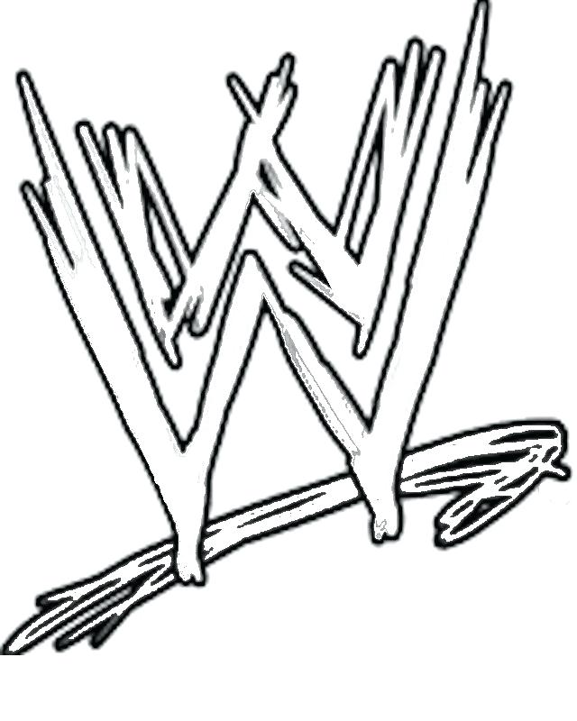 640x800 John Cena Coloring Pages Free Printable For Kids Wwe Colouring