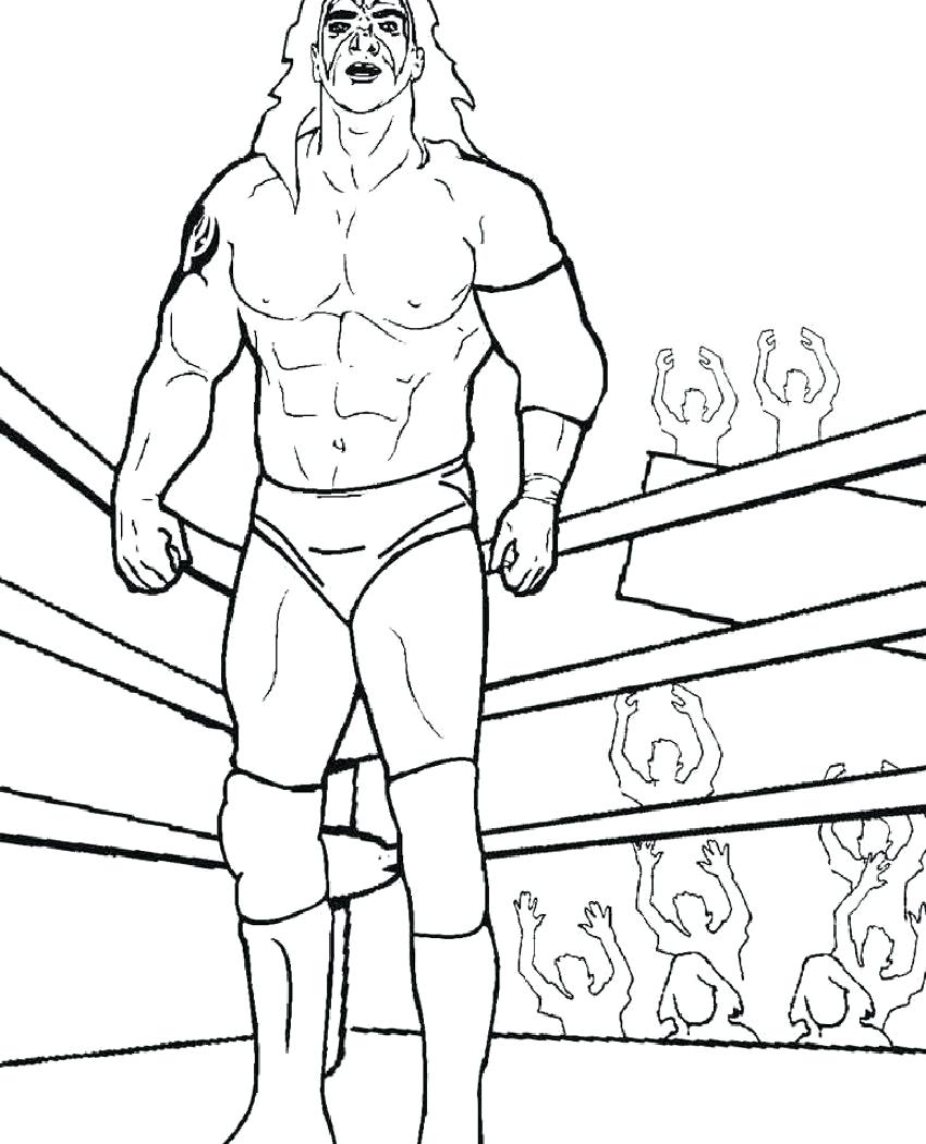 850x1050 Coloring Pages ~ Wwe Coloring Pages Roman Reigns Page John Cena
