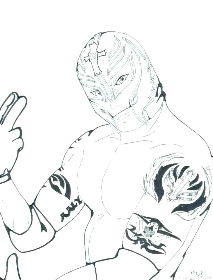 Wwe Divas Coloring Pages