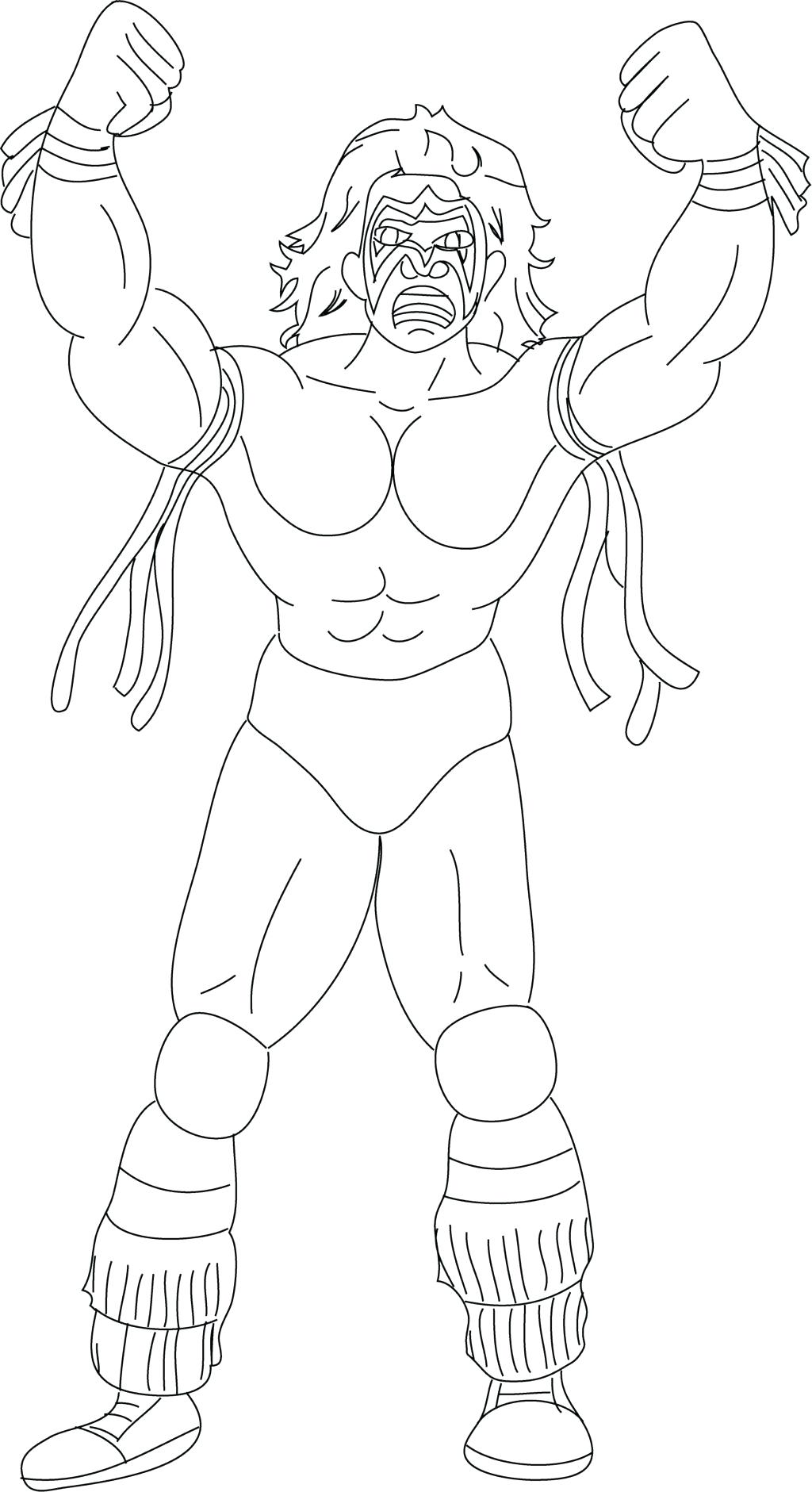 1024x1881 Inspiration Coloring Wwe Divas Coloring Pages