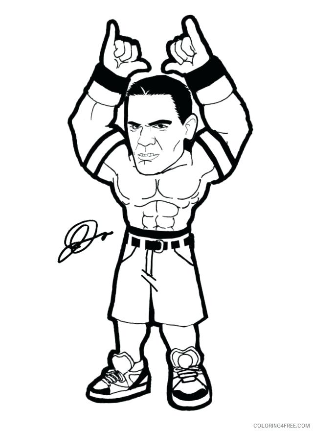 640x880 John Coloring Pages For Kids John Coloring Pages For Kids Wwe John
