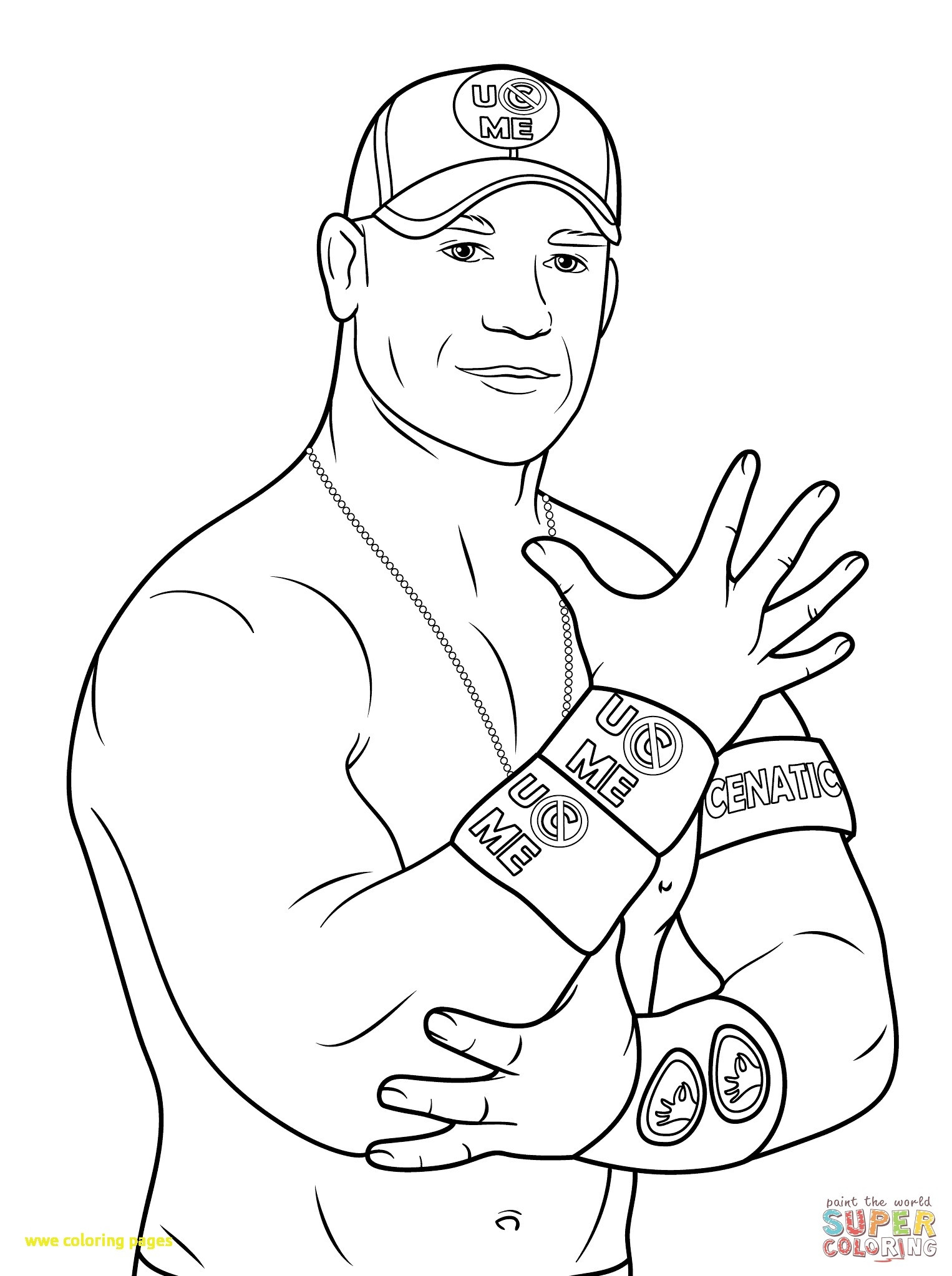 1526x2046 Wwe Coloring Pages Ryback Copy Kane Download