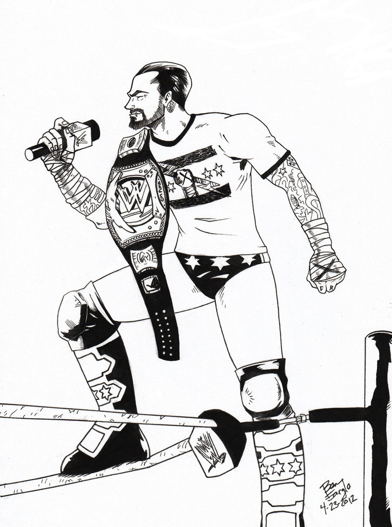 771x1037 Wwe Drawing Book