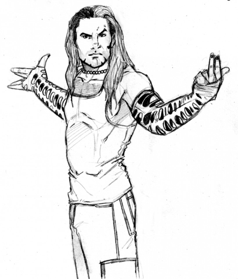 820x960 Cute Jeff Hardy Coloring Pages Colouring In Funny Wwe Coloring