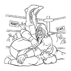 230x230 Top 10 Wrestling Coloring Pages For Your Little One