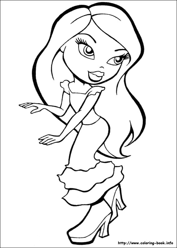 567x794 Www.coloring Pages Bratz Coloring Pages 935