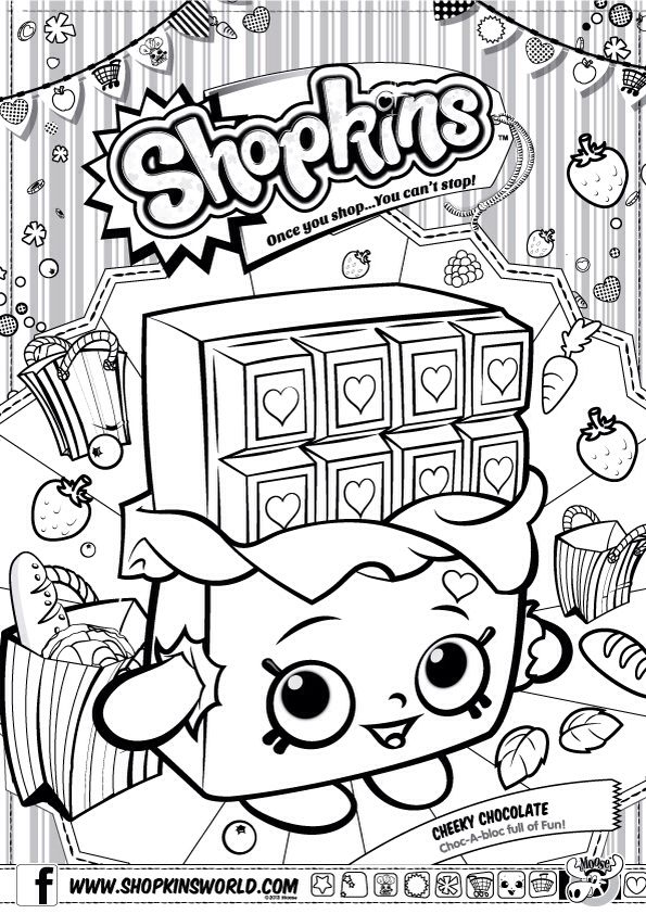 595x842 9 Best Shopkins Coloring Pages Images On Kids Part