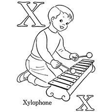 230x230 Top 10 Free Printable Letter X Coloring Pages Online