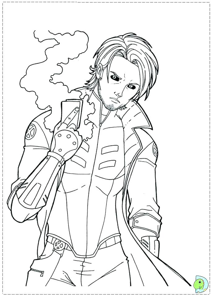 691x960 X Men Coloring Book Also Printable X Men Coloring Pages 18