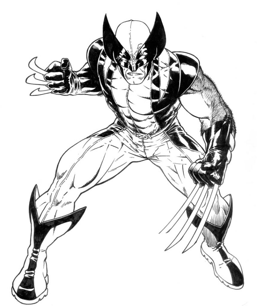 859x1024 X Men Coloring Pages Interior Design Printable For Adults Free