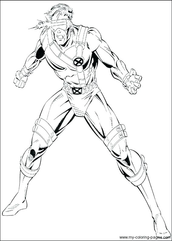 567x794 X Men Coloring Storm Coloring Pages X Men Coloring Pages 6