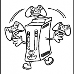 259x259 Coloring Pages Xbox 360 Free Images Coloring Design . @ Just Coloring