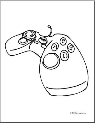 304x392 Video Game Controller Coloring Pages Related Keywords And Tags