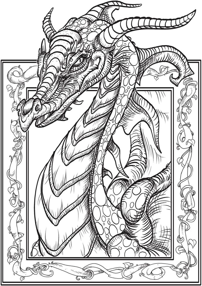 650x919 Elegant Xenomorph Coloring Page Coloring Ws