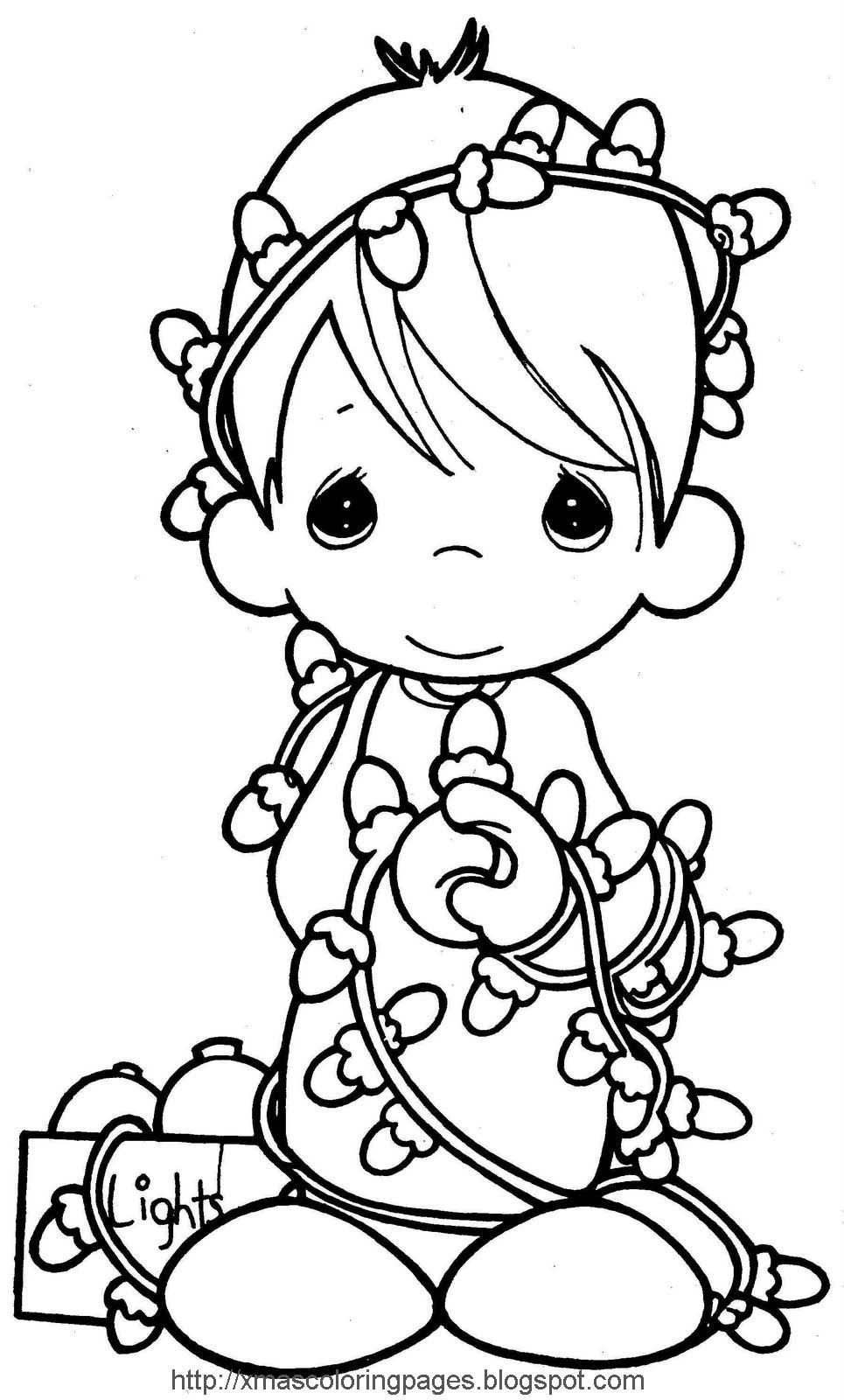 965x1600 Xmas Coloring Pages Angel Coloring Page Precious Moments