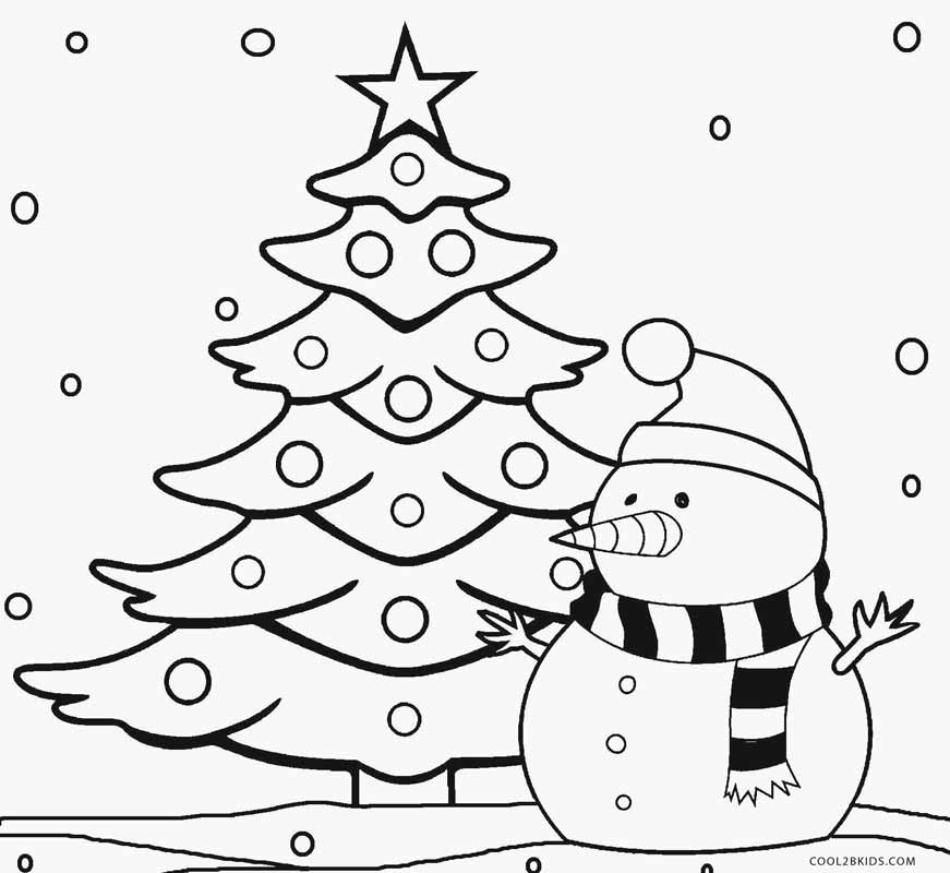 871x800 Coloring Pages Christmas Tree Printable Christmas Tree Coloring