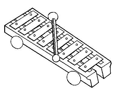 388x306 Xilofono Jpg Imgmax 640 And Xylophone Coloring Page