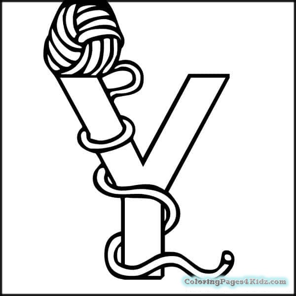 600x600 Letter Y Coloring Pages For Preschoolers Coloring Pages For Kids