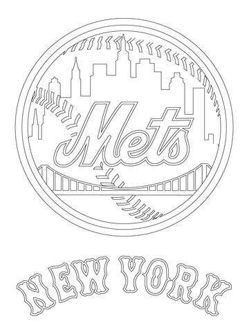 360x480 Yankees Symbol Images Coloring Page Free Download
