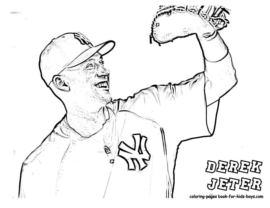1056x816 Coloring Pages Yankees Coloring Page Fun