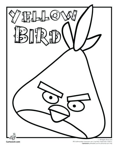 400x518 Coloring Pages Flowers In A Vase Angry Birds Yellow Bird Page L