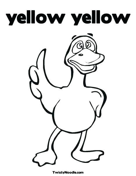 468x605 Yellow Coloring Sheets Free Printable Coloring Pages For Kids