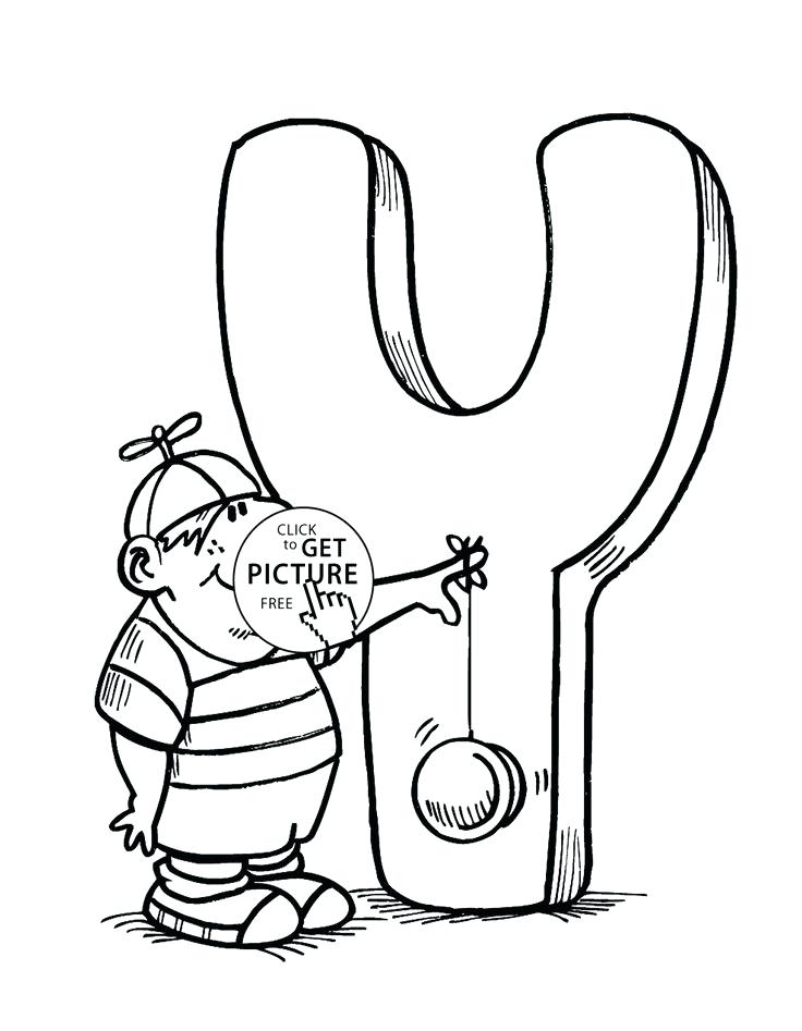 736x947 Letter Y Coloring Pages Letter Y Coloring Page Yeti Yoghurt Yak