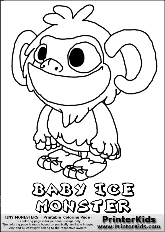 580x812 Baby Monkey Coloring Pages 3865903