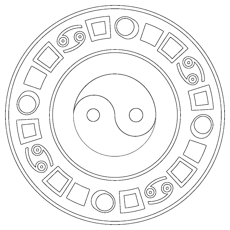 800x800 Japanese Religion Coloring Pages