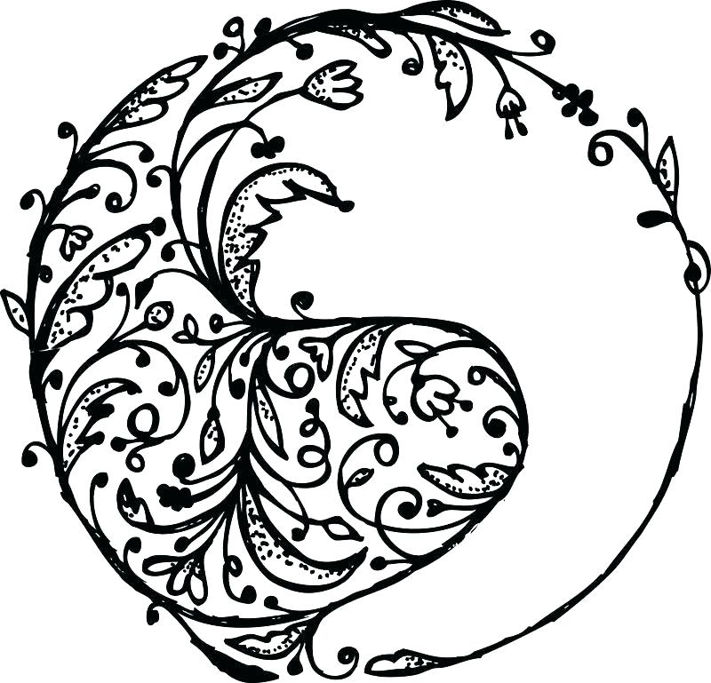 800x769 Yin Yang Coloring Pages Fish Yin Yang Symbol Coloring Pages