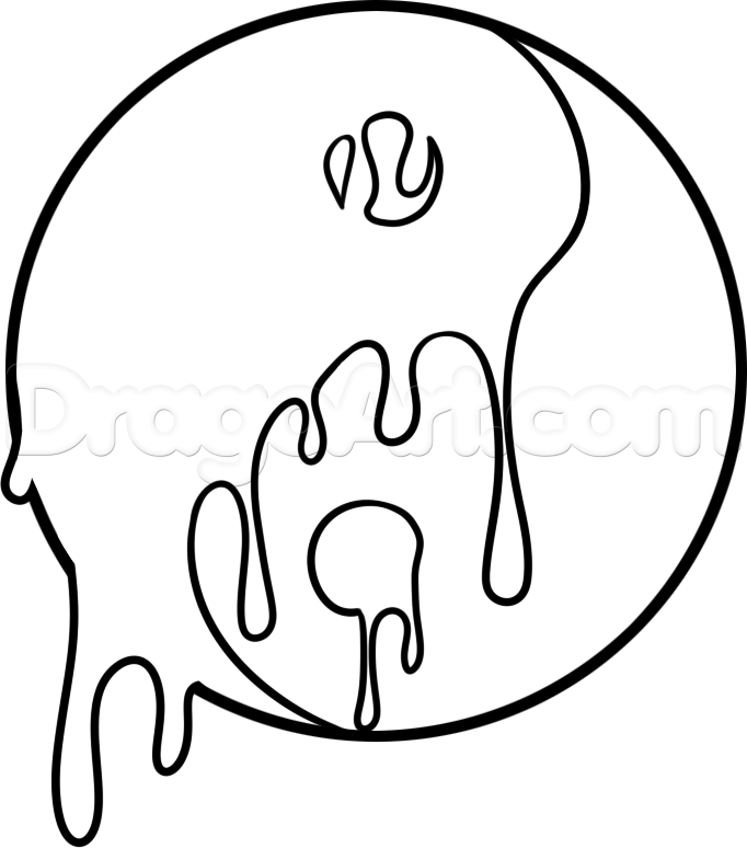 682x774 Yin Yang Symbol Drawing