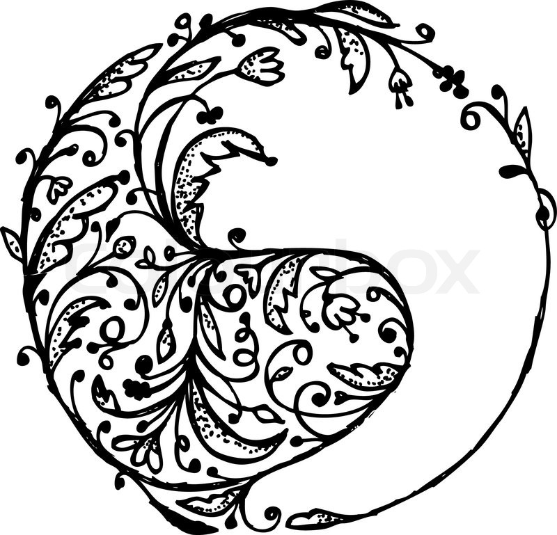 800x769 7 Images Of Yin Yang Mandala Printable Coloring Pages